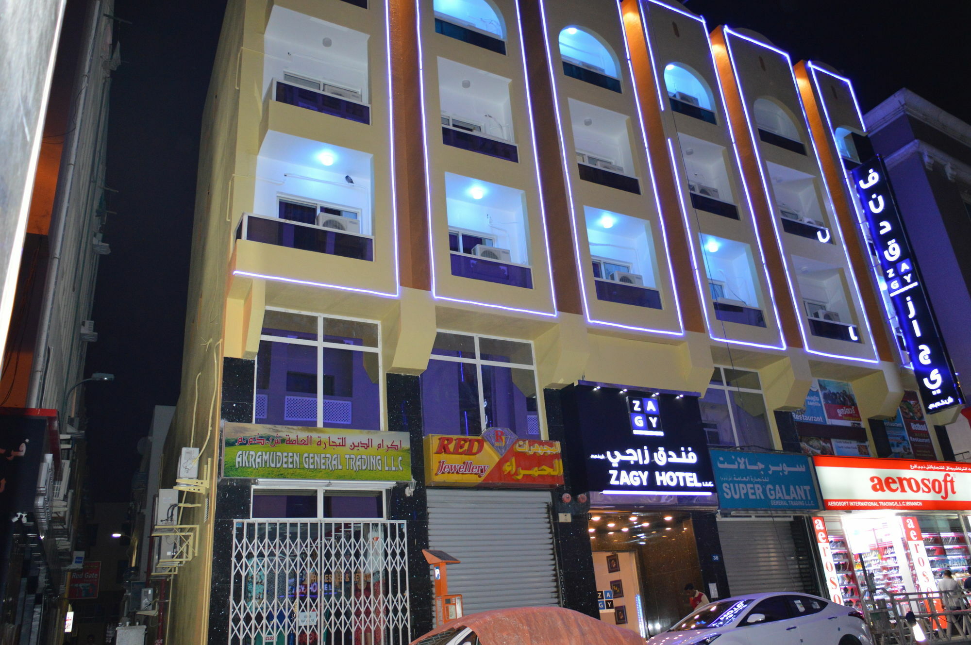 Zagy Hotel Dubaï Extérieur photo